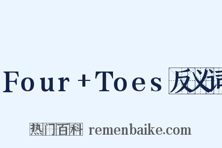 Four+Toes反义词是什么意思的图片